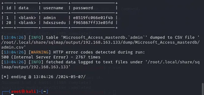 第41天：WEB攻防-ASP应用&HTTP.SYS&短文件&文件解析&Access注入&数据库泄漏